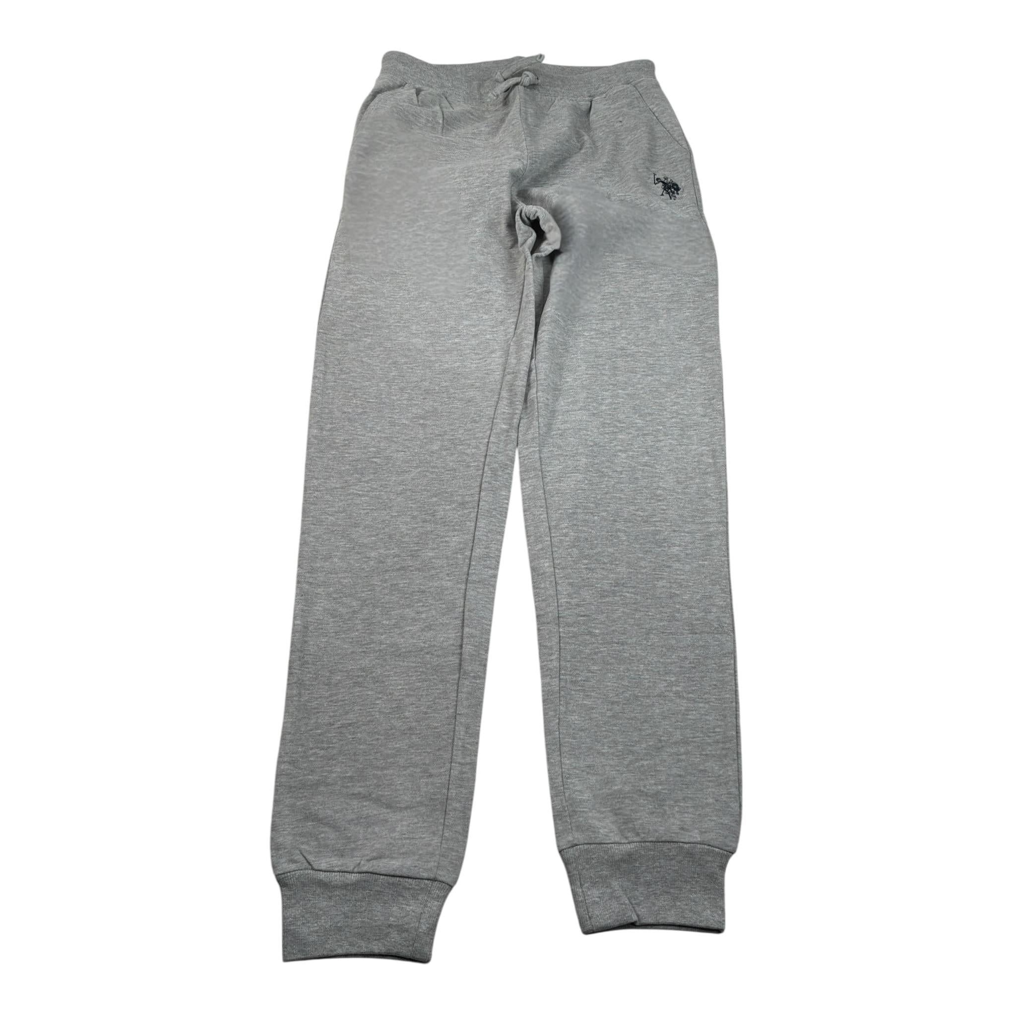 U.S. Pollo Assn Pantalone Modello Tuta tinta unita con Logo Grigio per Bambino 50477 GRIGIO U.S. POLLO ASSN 