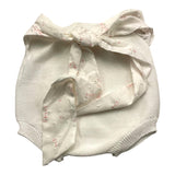 Wedoble Plain Culotte With Cream Band For Newborn