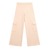 GUESS pantalone tinta unita modello palazzo Beige per Bambina J4BB08 BEIGE GUESS 