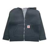 PLEASE felpa tinta unita con zip e cappuccio Nero per Bambino JB56030B66 NERO PLEASE 