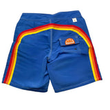 Sundek Solid Color Bermuda Swimsuit With Cobalt Print For Boys