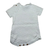 Wedoble Pagliaccetto Mezza Manica Tinta Unita per Neonato V2404305R BIANCO WEDOBLE 