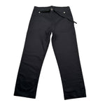 John Richmond Pantalone Tinta Unit con Girovita Regolabil Nero per Bambino RIP20087PA NERO JOHN RICHMOND 