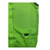 Daniele Alessandrini Solid Green Vest for Children