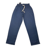 Numbers Solid Color Pants With Elastic Waist Blue For Boys