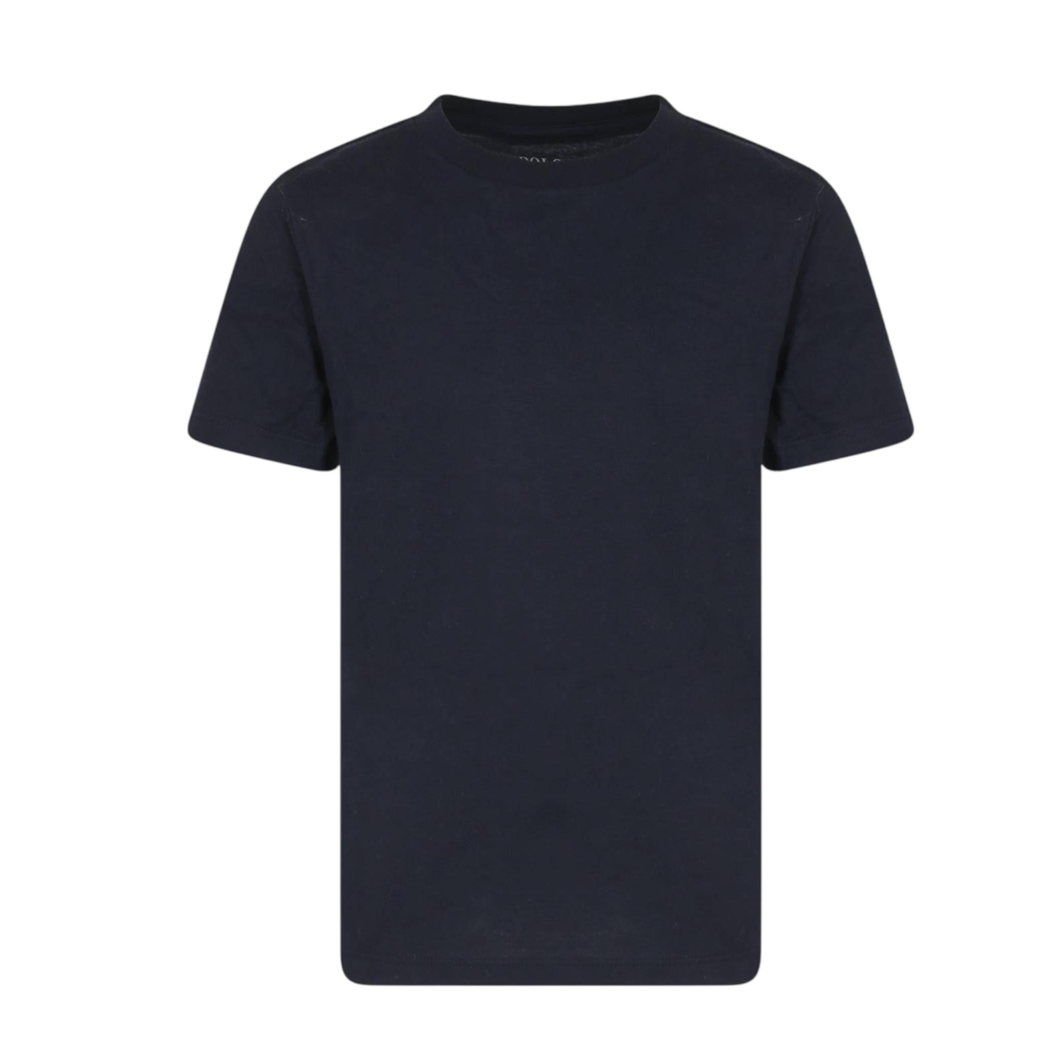 Ralph Lauren Set 2 T-Shirt Bicolore per Bambino T-SH BIANCO/NERO RALPH LAUREN 