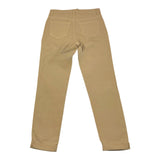 Elisabetta Franchi Plain Trousers with Beige Button for Girls