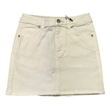 Scotch &amp; Soda Plain Denim Skirt With Adjustable Waist Cream For Girls