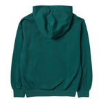 Msgm Felpa Chiusa con Cappuccio Tinta Unita con Logo per Bambino J01115X VERDE MSGM 