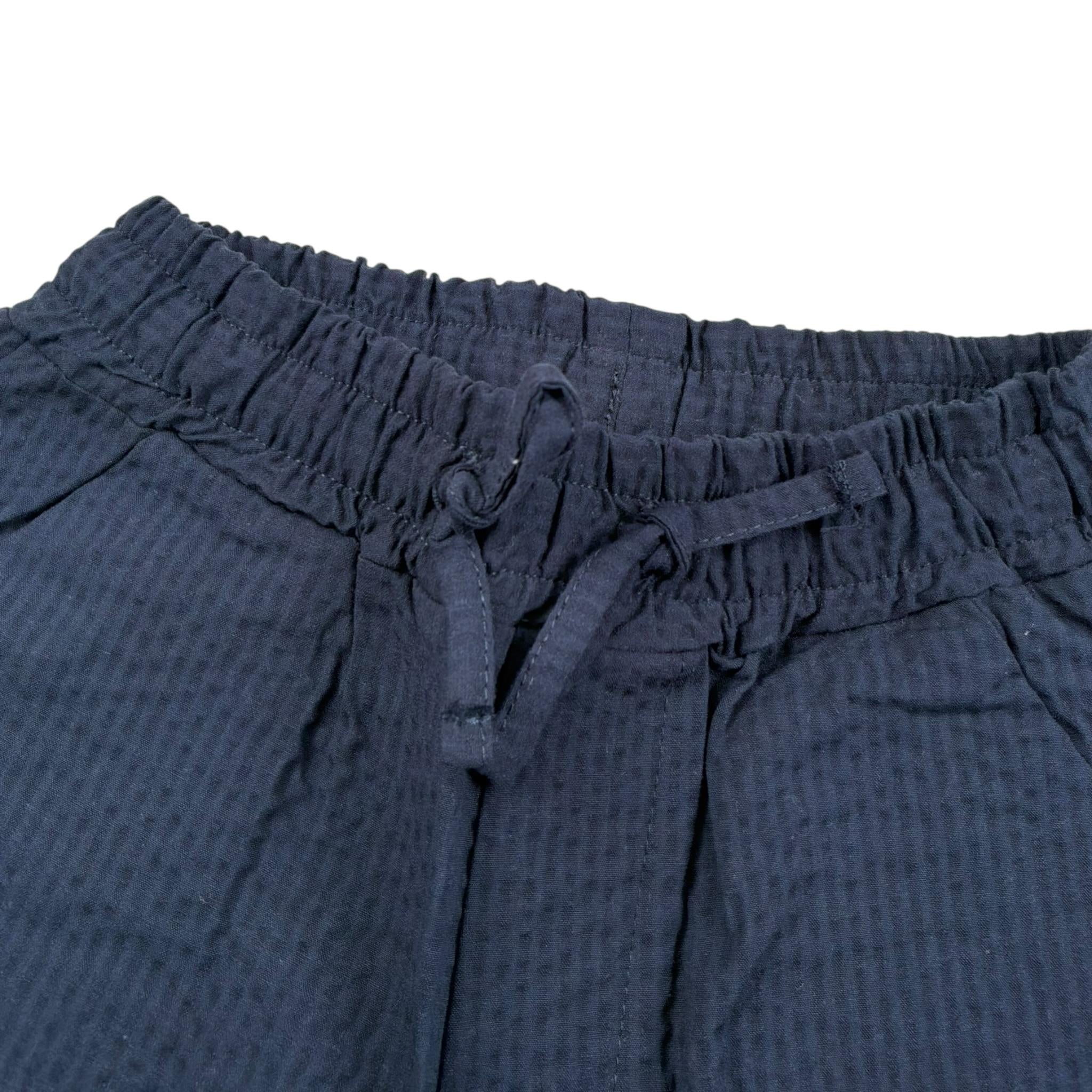 Paolo Pecora Bermuda Tinta Unita con Elastico In Vita per Bambino PP3710 BLU PAOLO PECORA 