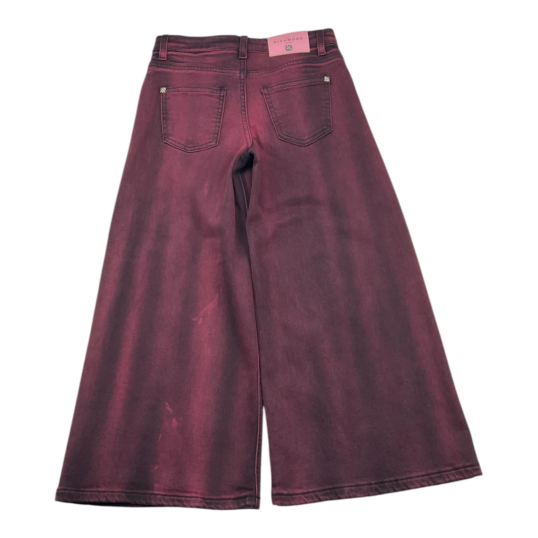 JOHN RICHMOND jeans tinta unita modell palazzo Bordeaux per Bambina RGA25097JE BORDEAUX JOHN RICHMOND 