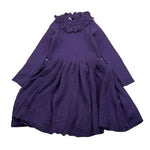 LE COCONNE abito manica lunga tinta unita Viola per Bambina LCN1897 VIOLA LE COCONNE 