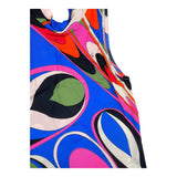Emilio Pucci Multicolor Multicolor Sleeveless Top For Girls