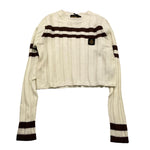 REFRIGIWEAR maglia tinta unita girocollo Panna per Bambina RWG922 PANNA REFRIGIWEAR 