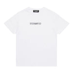 DSQUARED2 t-shirt girocollo tinta unita con logo Bianco per Bambino DQ2652 BIANCO DSQUARED2 