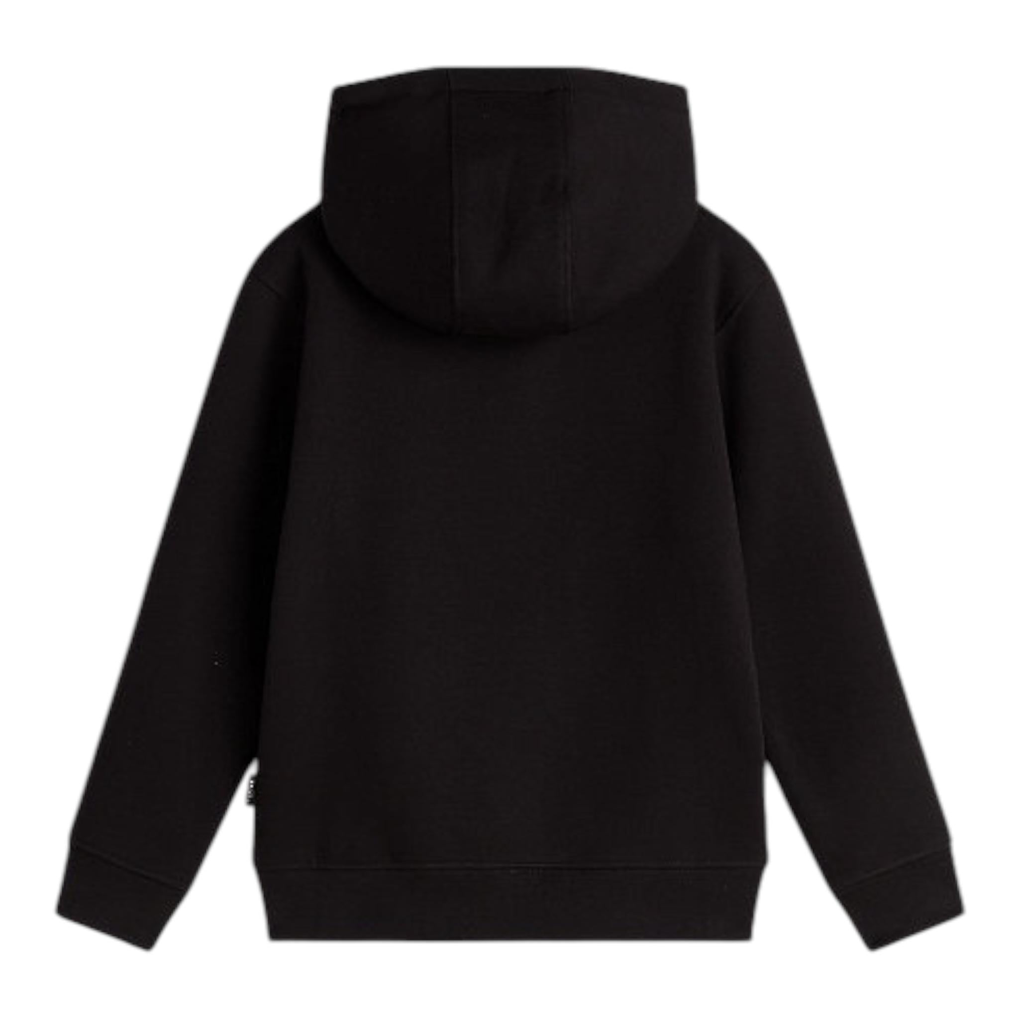 VANS felpa chiusa con cappuccio e stampa logo Nero per Bambino VN000JYEBLK NERO VANS 