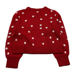 NAME IT maglia girocollo fantasia natalizia Rosso per Bambina 13224453 ROSSO NAME IT 