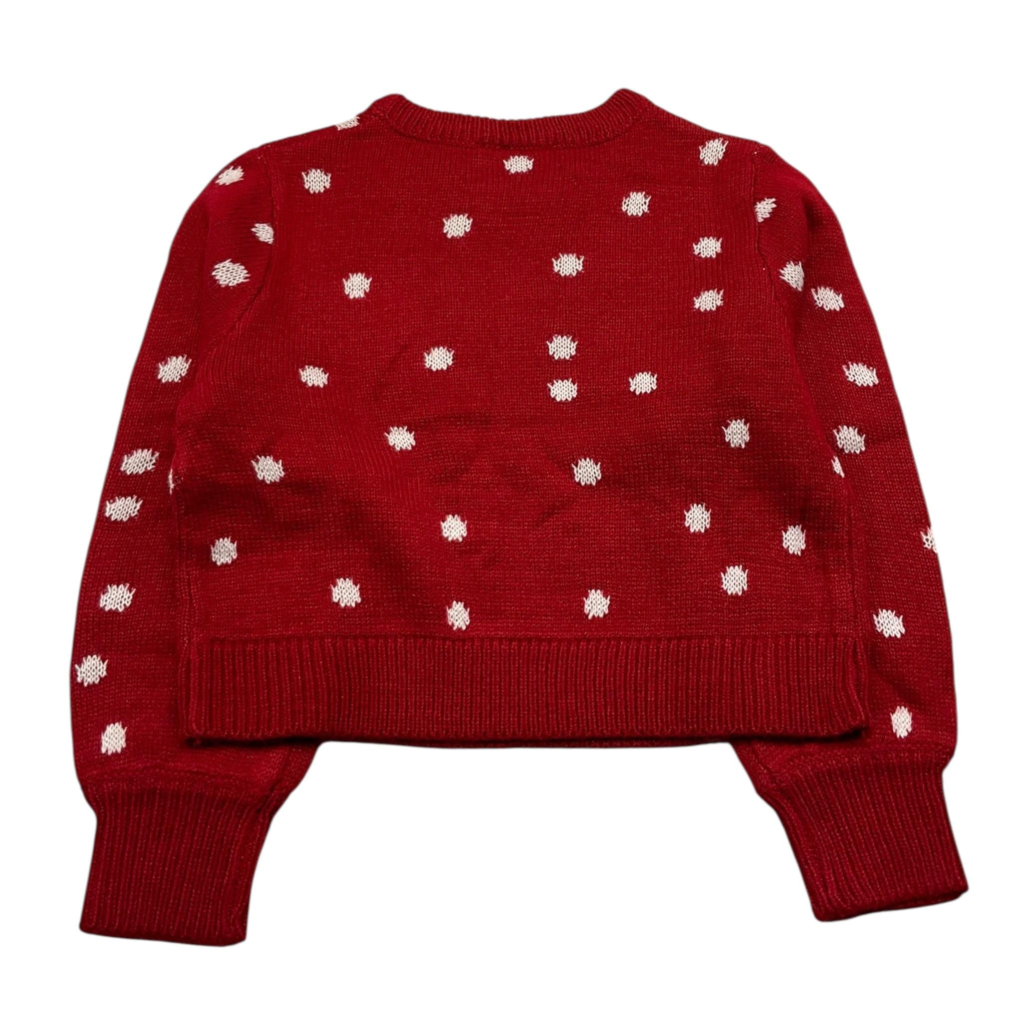 NAME IT maglia girocollo fantasia natalizia Rosso per Bambina 13224453 ROSSO NAME IT 