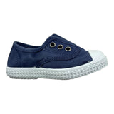 Chipie Sneakers Solid Color With Contrasting Sole Blue For Newborn