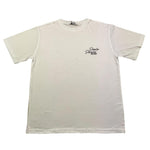 t-shirt girocollo tinta unita con stampa in contrasto PP4048 BIANCO PAOLO PECORA 
