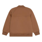 Tommy Hilfiger Giubbino Tinta Unita con Zip E Logo per Bambino KB0KB09363 MARRONE TOMMY HILFIGER 