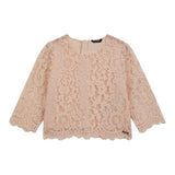 Guess Shirt Tinta Unita con Ricami per Bambina J4RH00WFYM0 ROSA GUESS 
