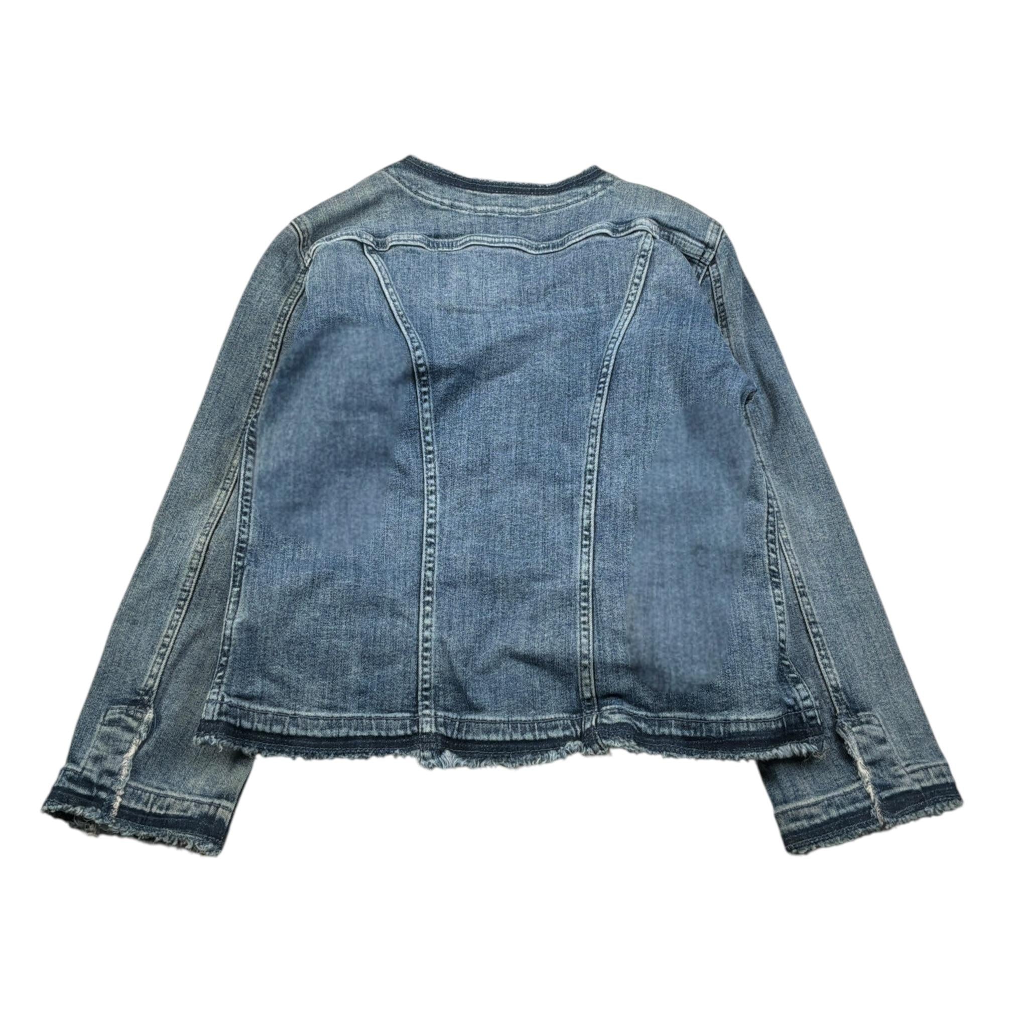 Liu Jo Giubbino In Denim tinta unita Blu per Bambina DA0138 BLU LIU JO 