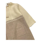 MAYORAL tutina tinta unita con tasche Panna per Neonato 2616 PANNA MAYORAL 