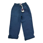 Saint Barth Pantalone Tinta Unita con Elastico In Vita per Bambino 00119L BLU SAINT BARTH 