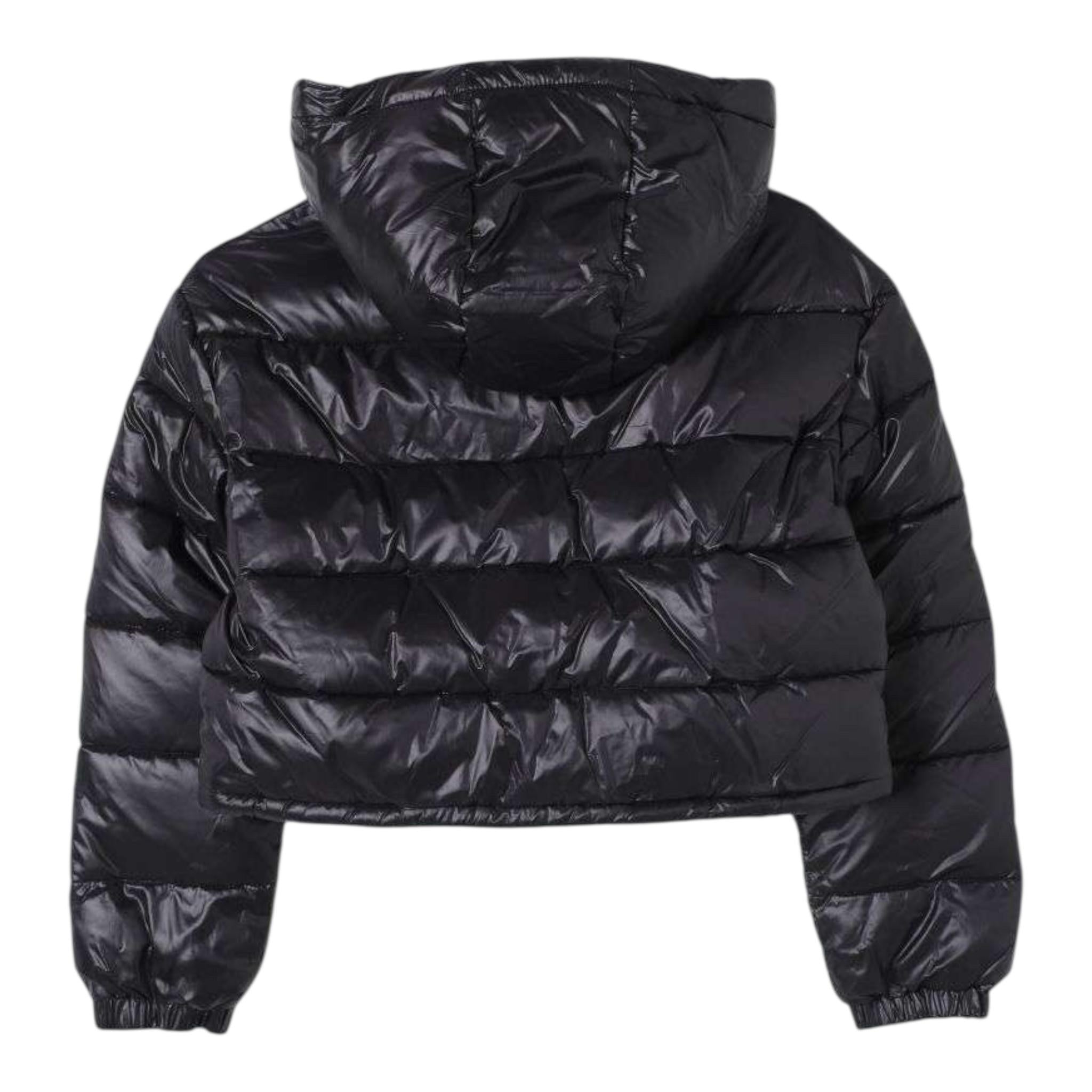 LIU JO giubbino tinta unita modello crop Nero per Bambina GF4002X NERO LIU JO 