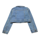 Liu Jo Giubbino In Denim Tinta Unita per Neonata KA5066N BLU LIU JO 