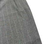 MANILA GRACE pantalone tinta unita con cintura fantasia a righe Grigio per Bambina MFJF24P140 GRIGIO MANILA GRACE 