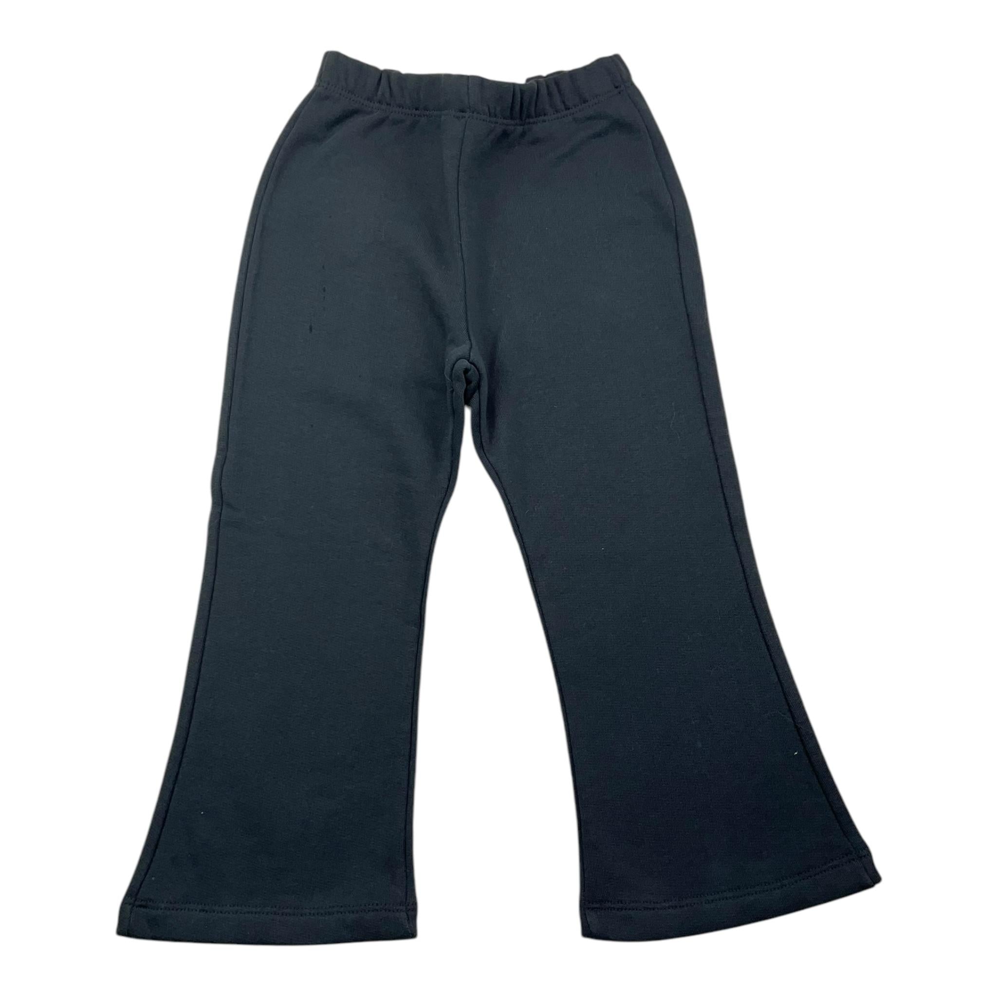DOU DOU pantalone tuta modello zampa tinta unita Blu per Bambina DV6A11 BLU DOU DOU 