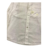 Losan Long Sleeve Shirt Solid Color Korean Collar White for Boys