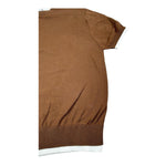 Paolo Pecora T-Shirt Tinta Unita Girocollo per Bambino PP4272 MARRONE PAOLO PECORA 