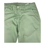 Never Too Solid Color Pants with Adjustable Waist Green for Boys