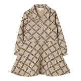 MICHAEL KORS abito tinta unita con zip logato Beige per Bambina R30164 BEIGE MICHAEL KORS 