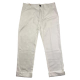 Manuel Ritz Solid Color Pants With America Pockets White For Boys