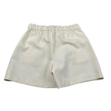 Meilisa Bai Short tinta unita con Elastico In Vita Beige per Bambina FL6357 BEIGE MEILISA BAI 