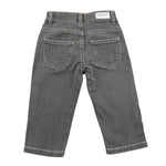 NANAN jeans tinta unita con girovita regolabile Grigio per Neonato I2423009GR GRIGIO NANAN 