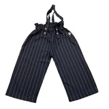 PETIT INDI pantalone pantalone palazzo cn bretelle Blu per Neonata AW4BK5552 BLU PETIT INDI 