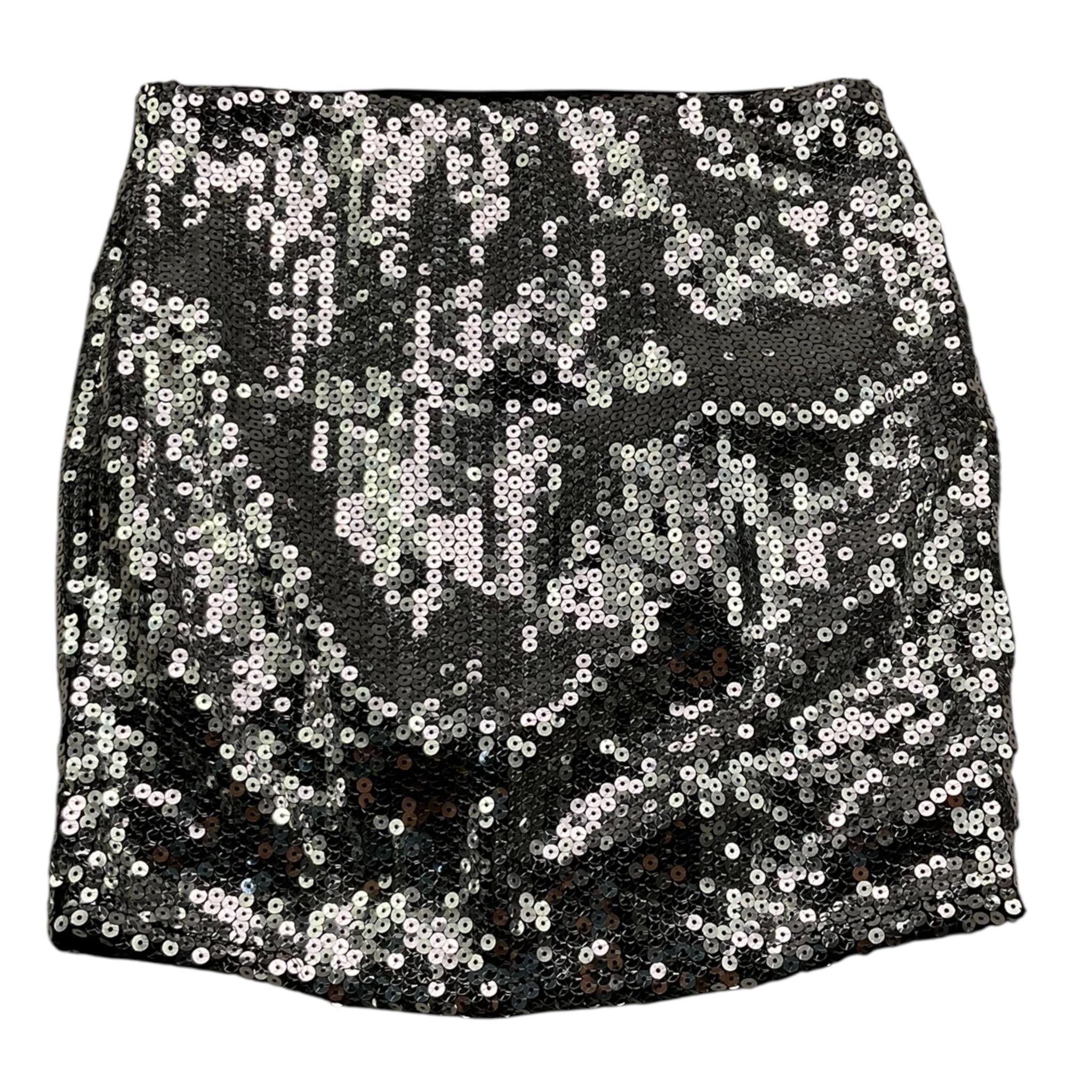 PATRIZIA PEPE gonna tinta unita paillettata Argento per Bambina 7G0122X ARGENTO PATRIZIA PEPE 