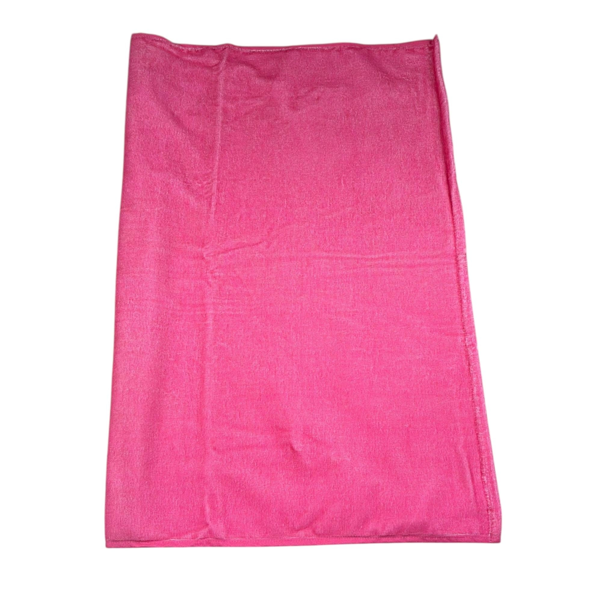 Moschino Telo Mare Tinta Unita con Stampa per Neonata HTX01B FUXIA MOSCHINO 