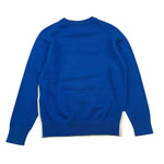 SAINT BARTH maglia girocollo tinta unita con stampa Blu per Bambino DOU00006 BLU SAINT BARTH 