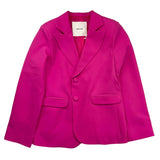 Lu Lu By Miss Grant 2 Piece Set Jacket-Pants Solid Color Fuchsia For Girls