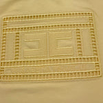 Elisabetta Franchi T-Shirt Girocollo Tinta Unita con Stampa Traforata per Bambina EGTS096 GIALLO ELISABETTA FRANCHI 