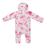 SAINT BARTH eskimo tinta unita con stampa fantasia Bianco/fuxia per Neonata GLC001 BIANCO/FUXIA SAINT BARTH 
