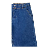 Carre'Ment Beau Jeans Tinta Unita con Girovita Regolabile per Bambina Y30268 BLU CARRE'MENT BEAU 