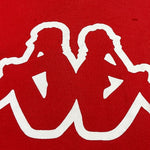 KAPPA felpa girocollo tinta unita con logo Rosso per Bambino 8031F0062 ROSSO KAPPA 