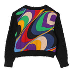 EMILIO PUCCI cardigan titna unita con parte posteriore fantasia Nero per Bambina PV9A10 NERO EMILIO PUCCI 